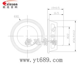 1.5寸全頻喇叭故事機成品圖